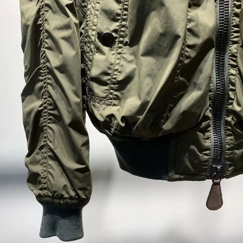 Burberry Burberry Military Green Women's Nylon Jacket Size ONE SIZE - 5 Thumbnail