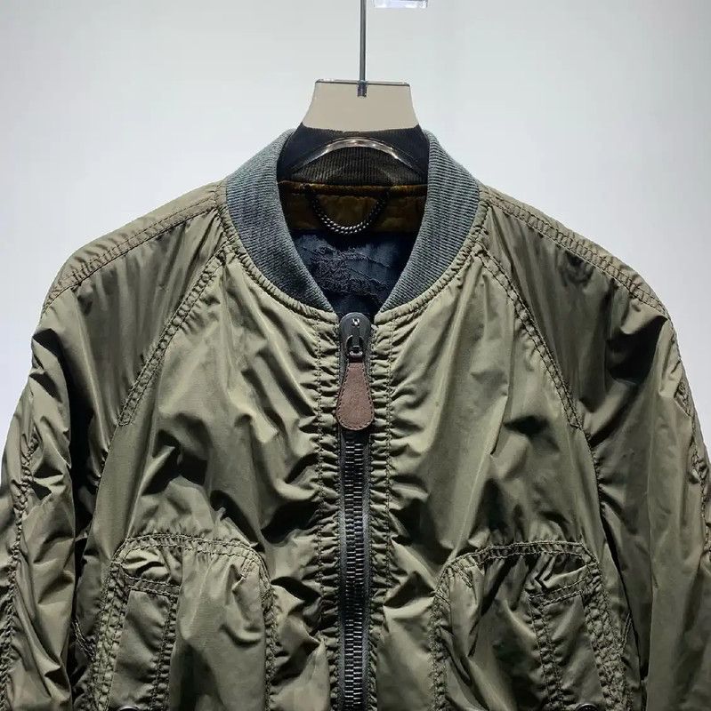 Burberry Burberry Military Green Women's Nylon Jacket Size ONE SIZE - 3 Thumbnail