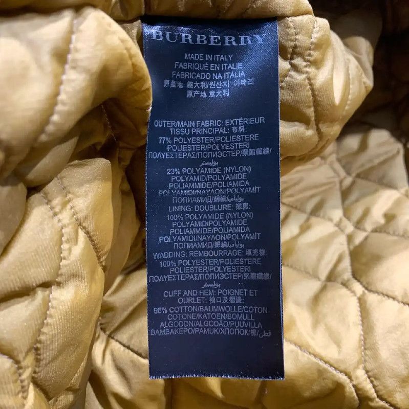 Burberry Burberry Military Green Women's Nylon Jacket Size ONE SIZE - 7 Thumbnail