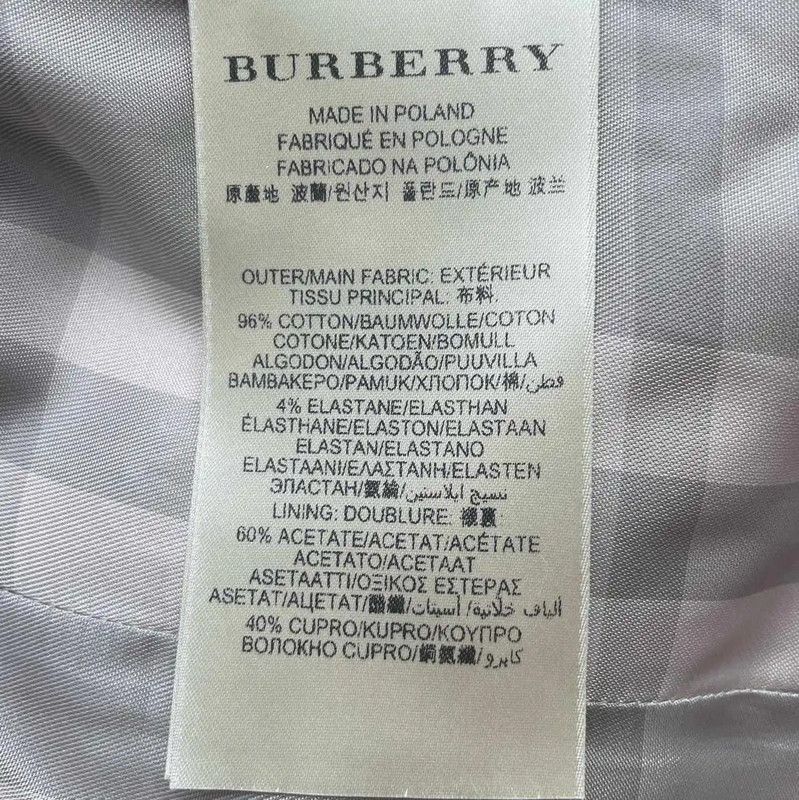 Burberry Burberry Khaki Cotton Women's Trench Coat Size S / US 4 / IT 40 - 6 Thumbnail