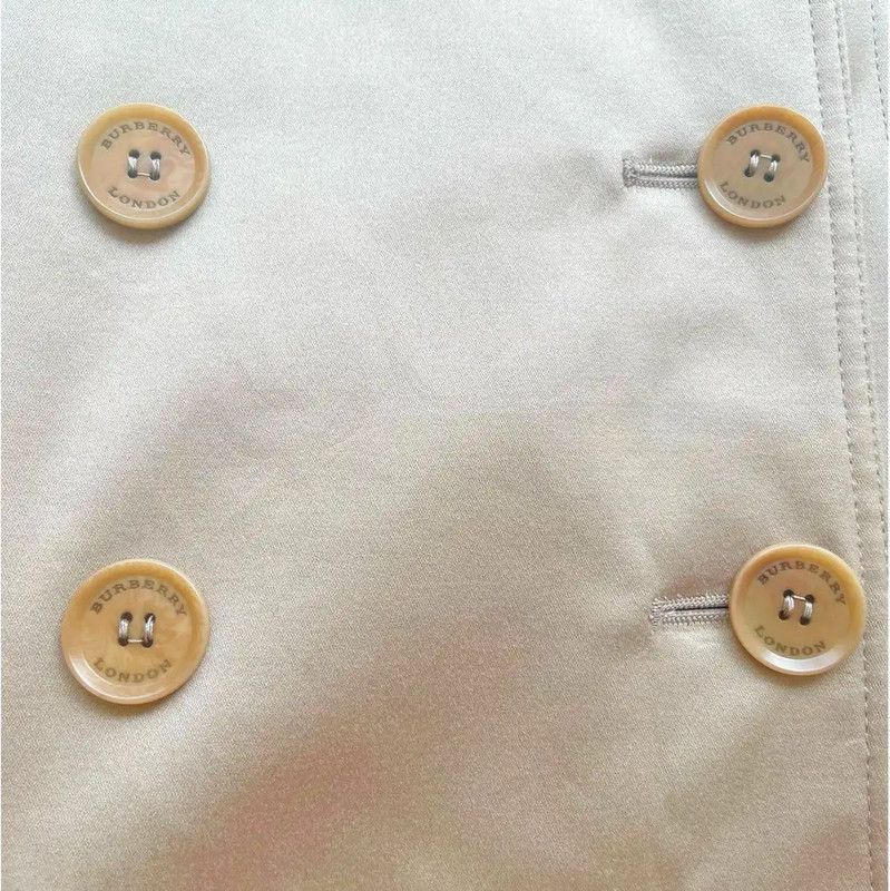 Burberry Burberry Khaki Cotton Women's Trench Coat Size S / US 4 / IT 40 - 5 Thumbnail