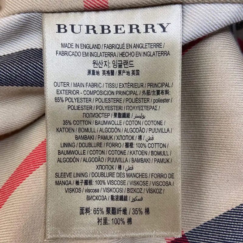 Burberry Burberry Women's Camel Cotton Trench Coat Size XL / US 12-14 / IT 48-50 - 5 Thumbnail