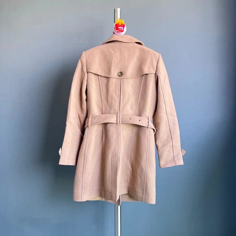 Burberry Burberry Women's Brown Coat in Size S Size S / US 4 / IT 40 - 2 Thumbnail