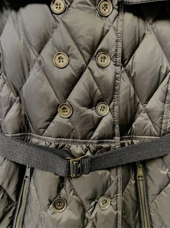 Burberry Burberry Military Green Nylon Down Jacket Size S / US 4 / IT 40 - 6 Thumbnail