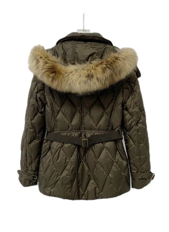 Burberry Burberry Military Green Nylon Down Jacket Size S / US 4 / IT 40 - 2 Thumbnail