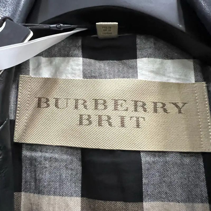Burberry Burberry Black Cotton Women's Jacket for Spring/Fall Size ONE SIZE - 4 Thumbnail