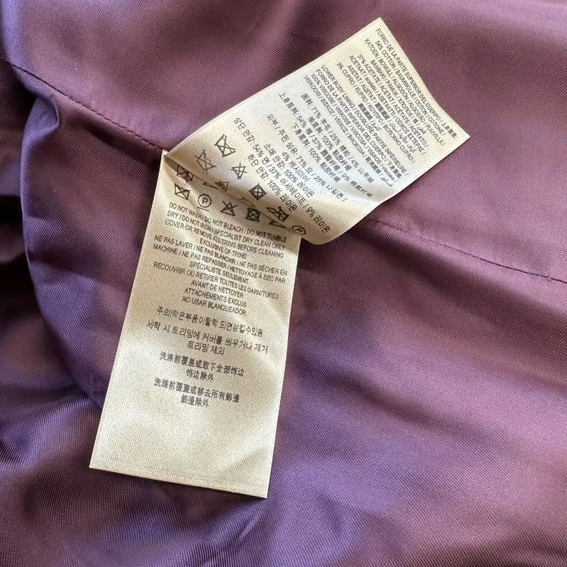 Burberry Burberry Red Cashmere Coat for Women Size L / US 10 / IT 46 - 6 Thumbnail