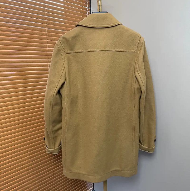 Burberry Burberry Khaki Cotton Mid-Length Women's Coat Size S / US 4 / IT 40 - 2 Thumbnail
