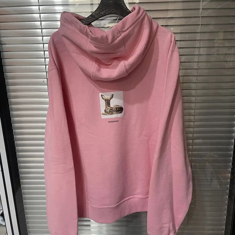Burberry Burberry Pink Animal Hoodie for Women Size M / US 6-8 / IT 42-44 - 2 Thumbnail
