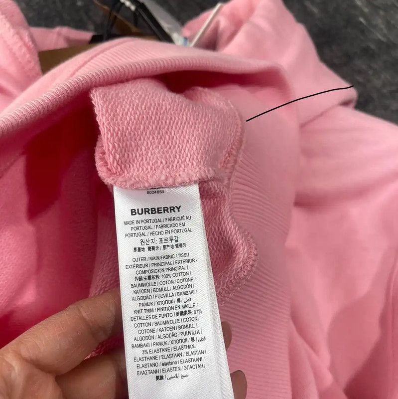 Burberry Burberry Pink Animal Hoodie for Women Size M / US 6-8 / IT 42-44 - 6 Thumbnail