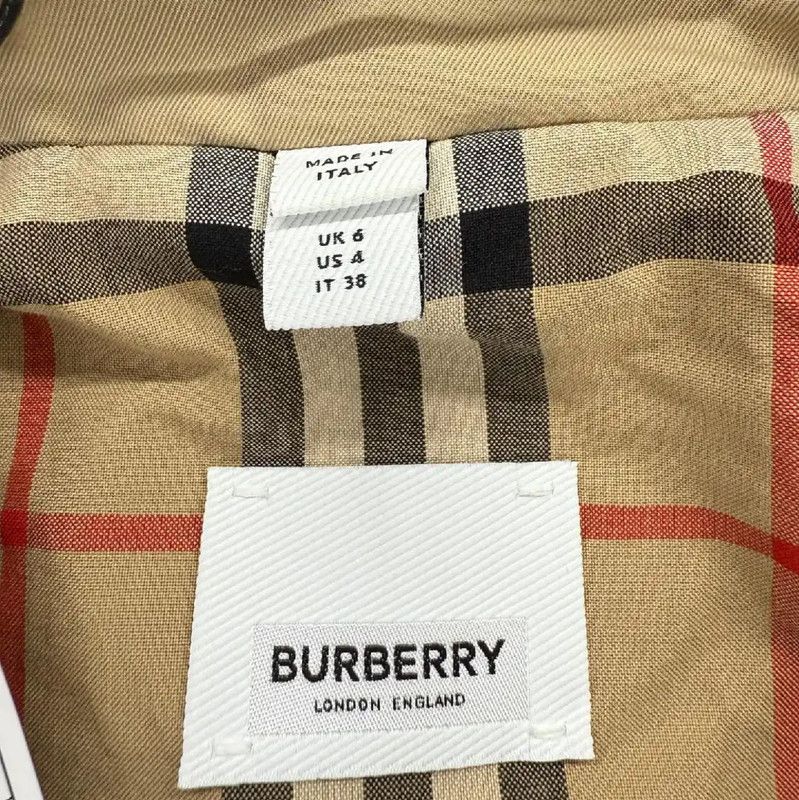 Burberry Burberry Spring Autumn Khaki Cotton Trench Coat Size M / US 6-8 / IT 42-44 - 4 Thumbnail