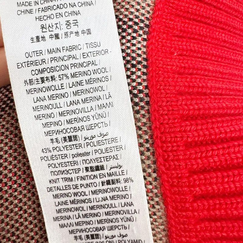 Burberry Burberry Colorblock Women's Cardigan in Size S Size S / US 4 / IT 40 - 5 Thumbnail