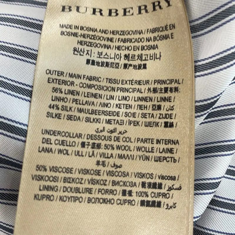 Burberry Burberry Women's Black Wool Coat Size XS / US 0-2 / IT 36-38 - 4 Thumbnail