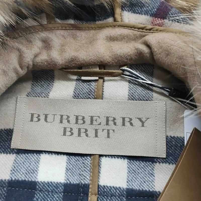 Burberry Burberry Spring Autumn Khaki Cotton Coat Size M / US 6-8 / IT 42-44 - 4 Thumbnail