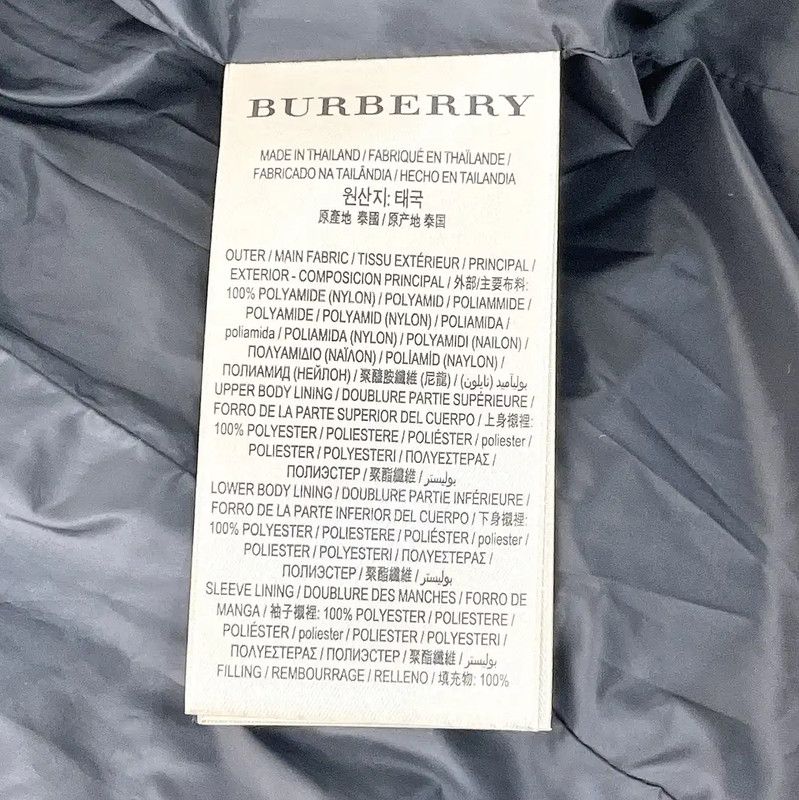 Burberry Burberry Green Cotton Women's Puffer Jacket Size XS / US 0-2 / IT 36-38 - 7 Thumbnail