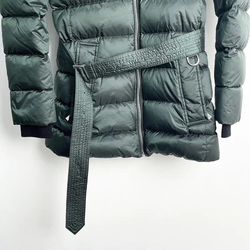 Burberry Burberry Green Cotton Women's Puffer Jacket Size XS / US 0-2 / IT 36-38 - 3 Thumbnail