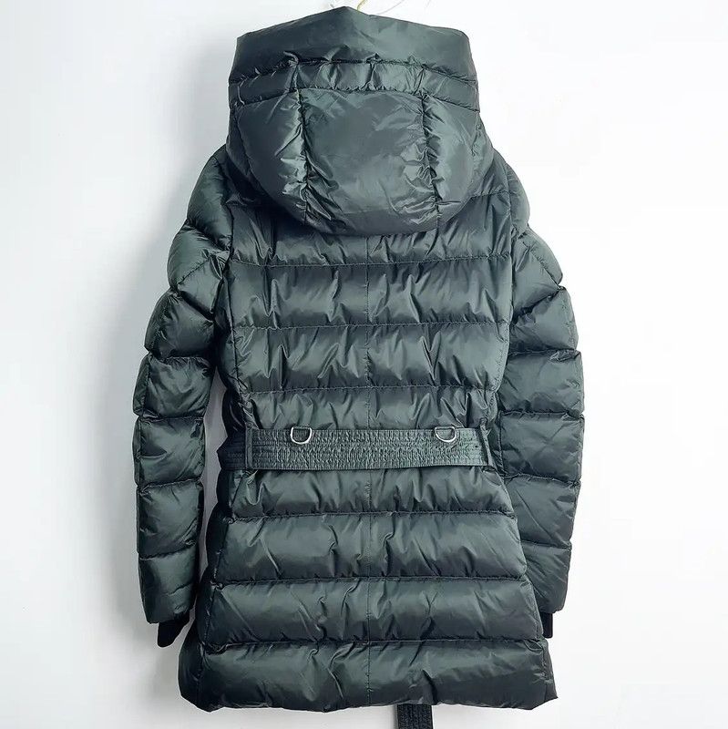 Burberry Burberry Green Cotton Women's Puffer Jacket Size XS / US 0-2 / IT 36-38 - 5 Thumbnail