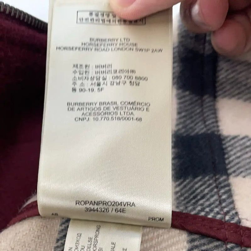Burberry Burberry Women's Wool Hooded Coat in Pink Size M / US 6-8 / IT 42-44 - 5 Thumbnail