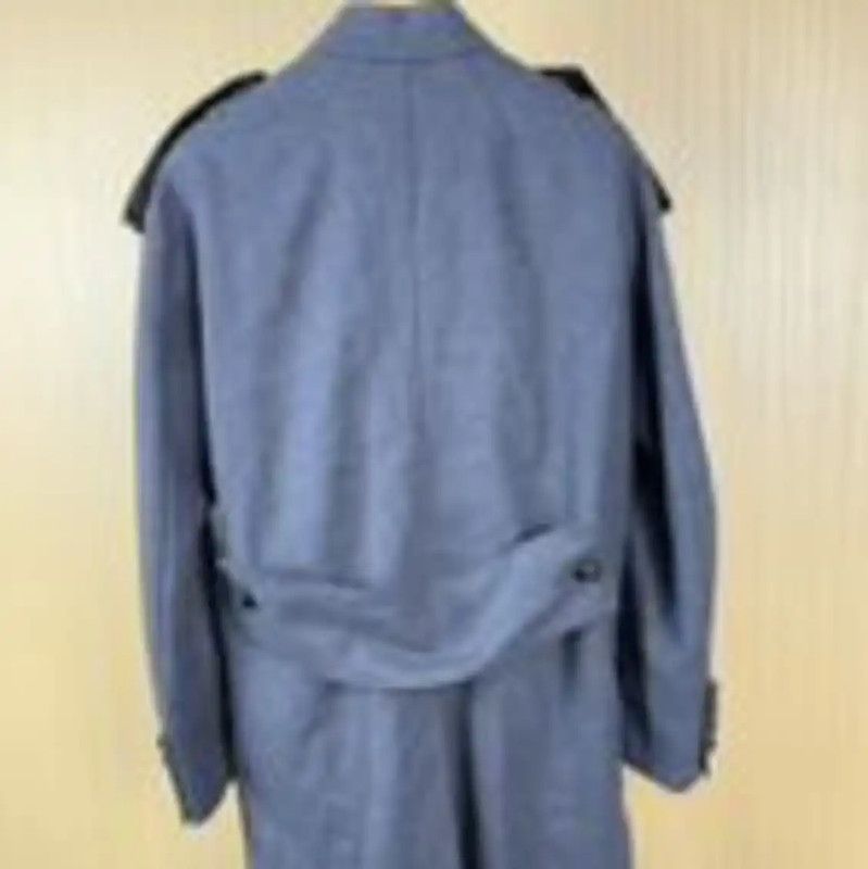 Burberry Burberry Women's Navy Cotton Trench Coat Size M / US 6-8 / IT 42-44 - 2 Thumbnail