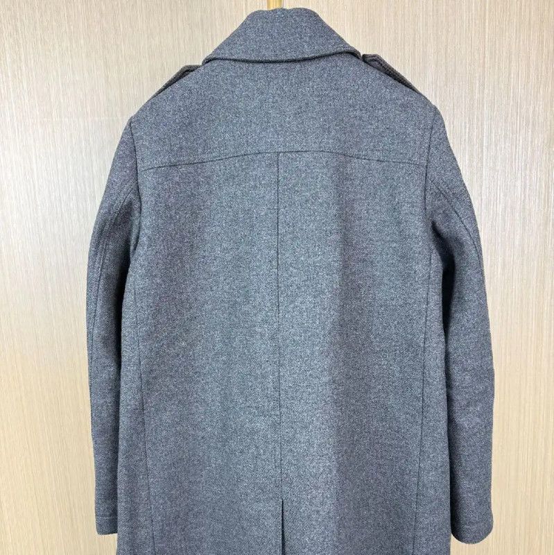 Burberry Burberry Women's Gray Wool Coat for Winter Size L / US 10 / IT 46 - 2 Thumbnail