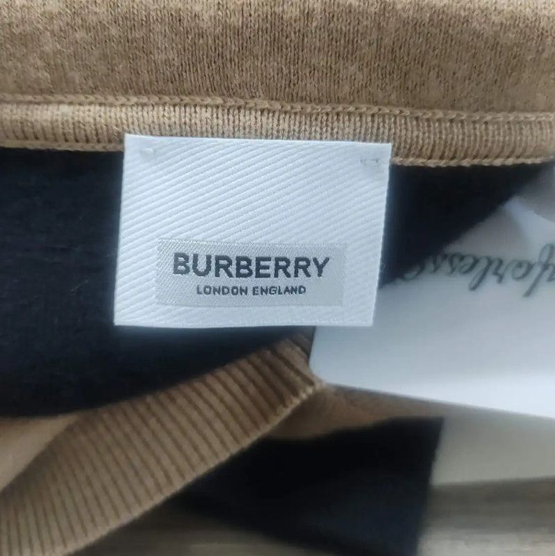 Burberry Burberry Colorblock Cashmere Hoodie for Women Size M / US 6-8 / IT 42-44 - 6 Thumbnail
