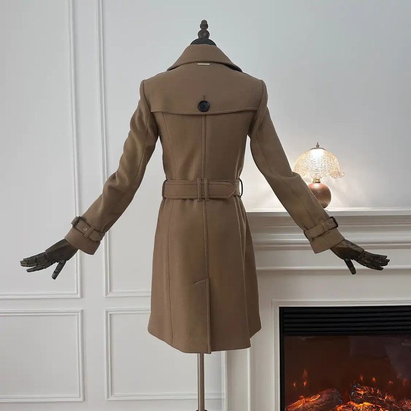 Burberry Burberry Brown Womens Coat S Size Size S / US 4 / IT 40 - 2 Thumbnail