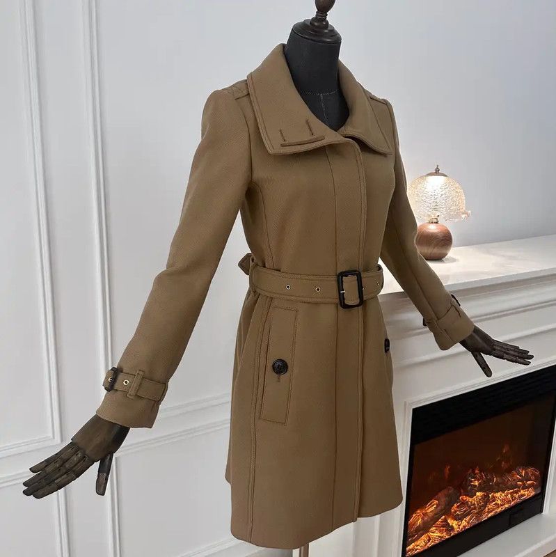 Burberry Burberry Brown Womens Coat S Size Size S / US 4 / IT 40 - 3 Thumbnail