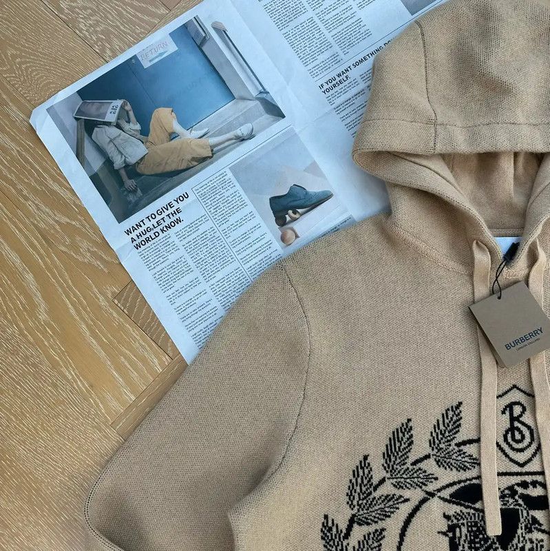 Burberry Burberry Khaki Women's Sweatshirt M Size Size M / US 6-8 / IT 42-44 - 6 Thumbnail