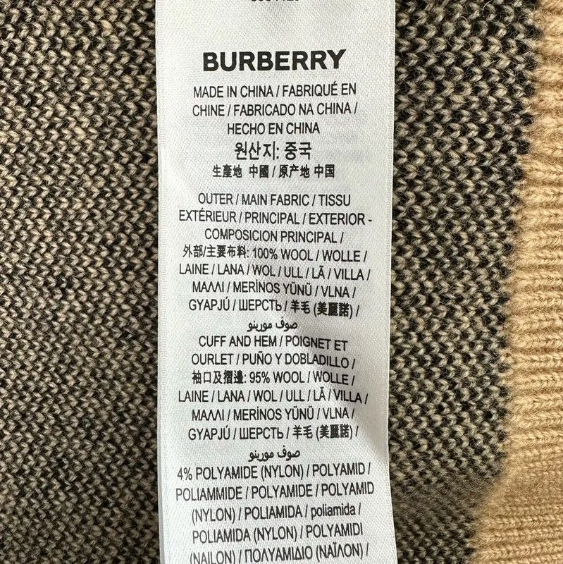 Burberry Burberry Khaki Women's Sweatshirt M Size Size M / US 6-8 / IT 42-44 - 8 Thumbnail