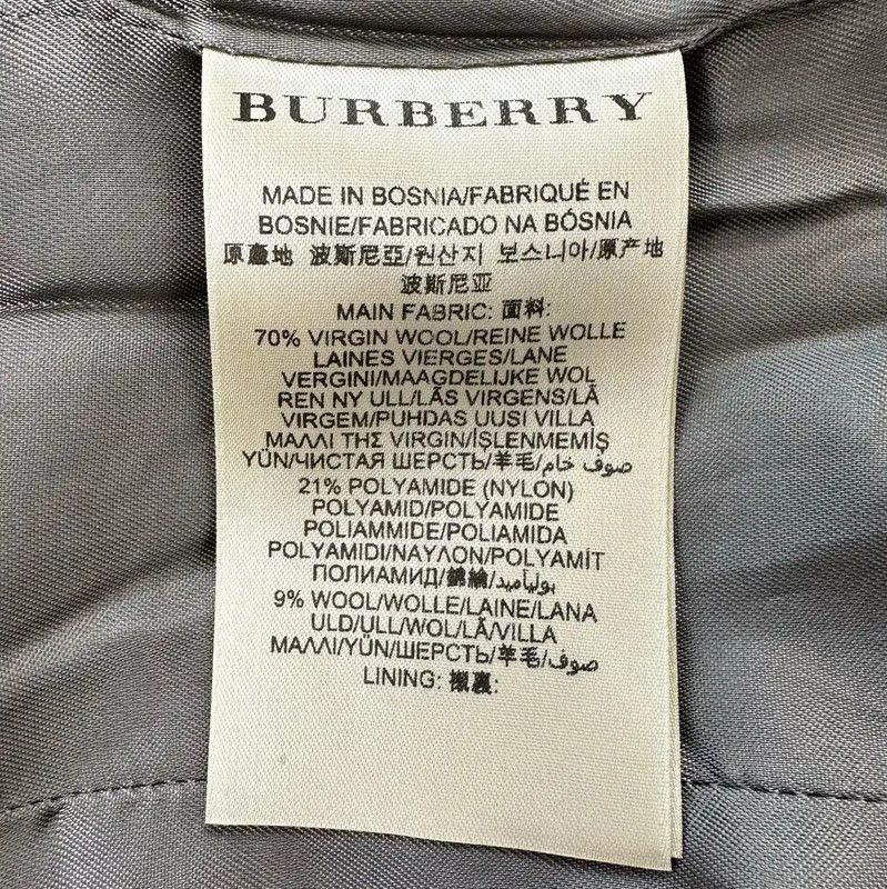 Burberry Burberry Gray Plaid Women's Trench Coat Size M / US 6-8 / IT 42-44 - 9 Thumbnail