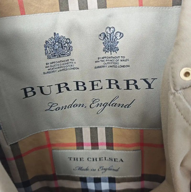 Burberry Burberry Khaki Cotton Women's Trench Coat Size M / US 6-8 / IT 42-44 - 3 Thumbnail