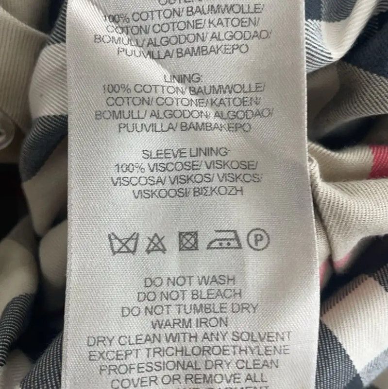Burberry Burberry Women's Khaki Cotton Trench Coat Size L / US 10 / IT 46 - 5 Thumbnail