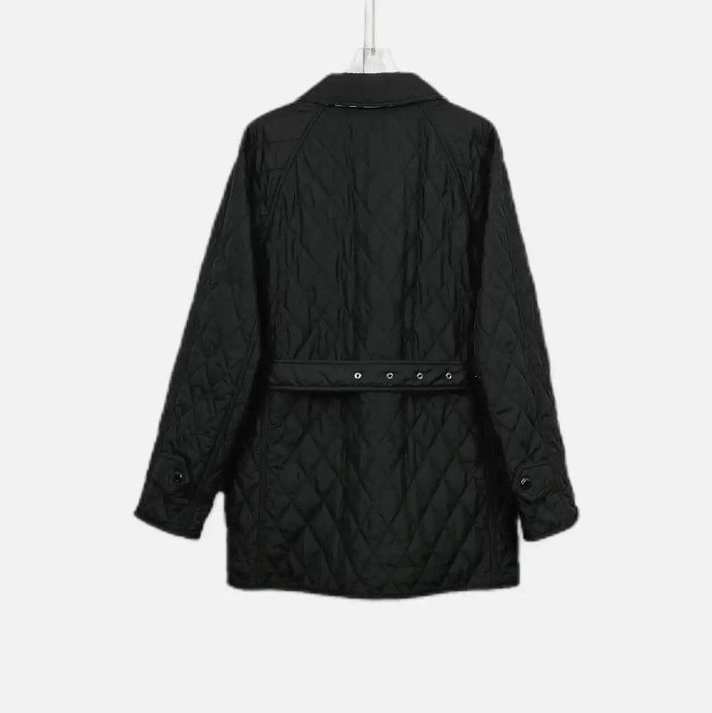 Burberry Burberry Black Cotton Jacket for Women Size M / US 6-8 / IT 42-44 - 2 Thumbnail