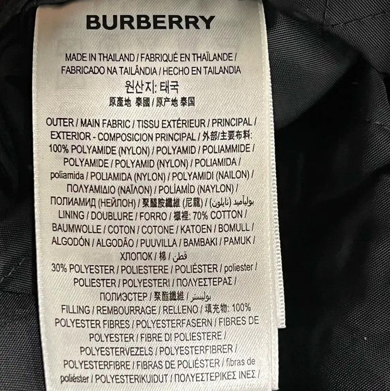 Burberry Burberry Black Cotton Jacket for Women Size M / US 6-8 / IT 42-44 - 7 Thumbnail