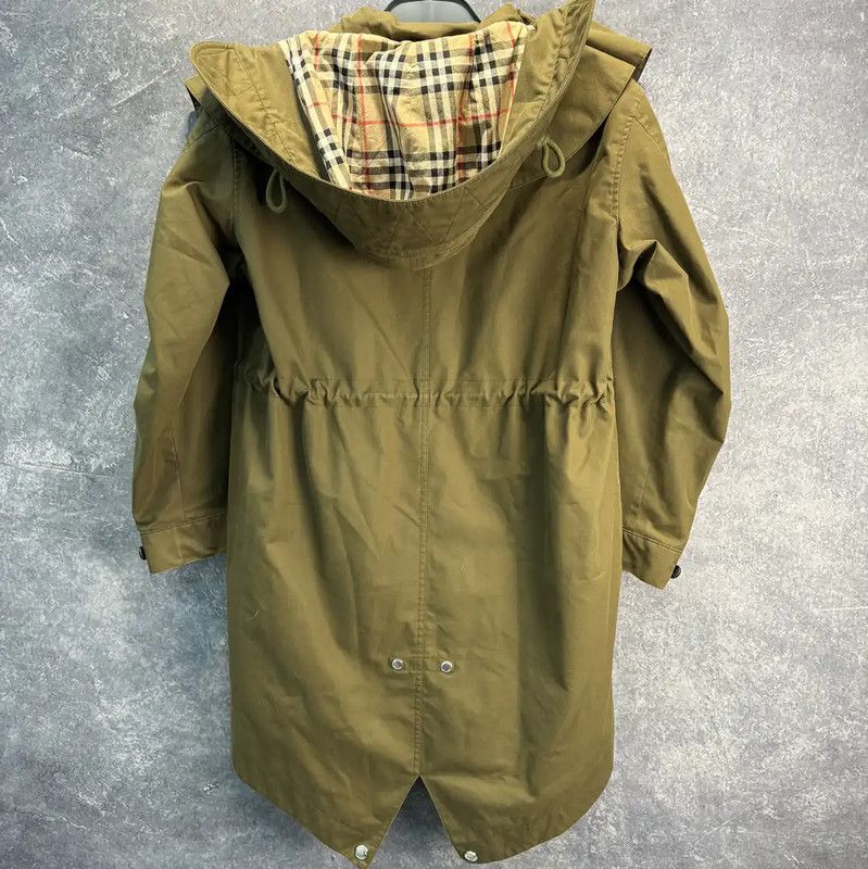 Burberry Burberry Military Green Cotton Trench Coat Size S / US 4 / IT 40 - 2 Thumbnail