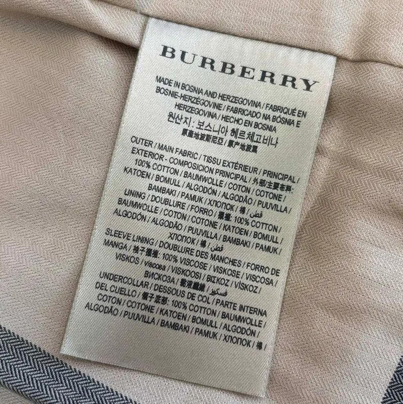 Burberry Burberry Khaki Long Trench Coat for Women Size XS / US 0-2 / IT 36-38 - 5 Thumbnail