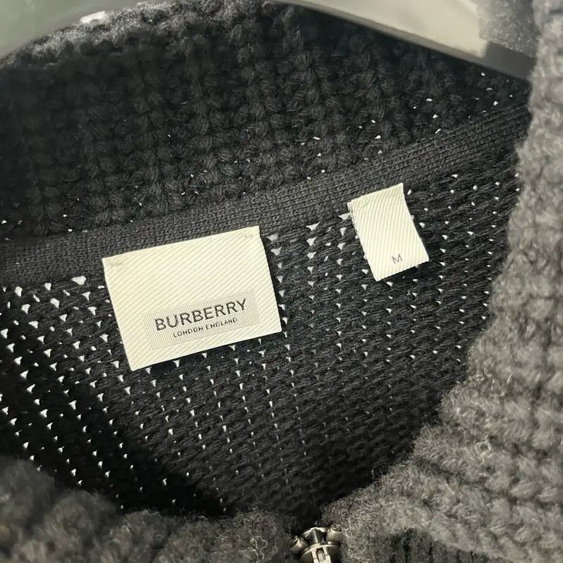 Burberry Burberry Black Wool Women's Knit Sweater Size M / US 6-8 / IT 42-44 - 3 Thumbnail