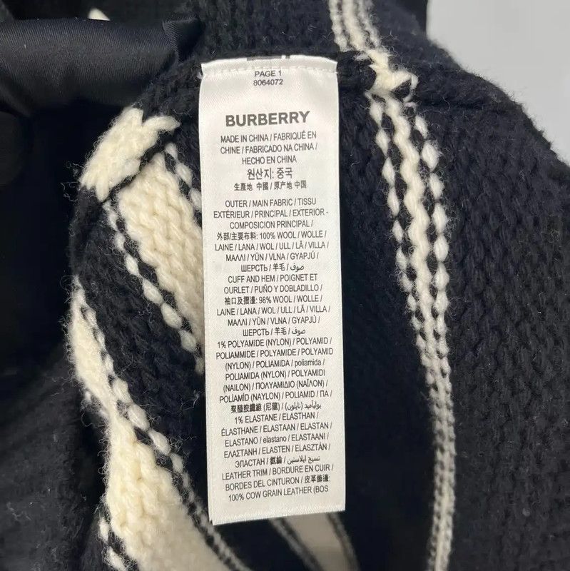 Burberry Burberry Black Wool Women's Knit Sweater Size M / US 6-8 / IT 42-44 - 4 Thumbnail
