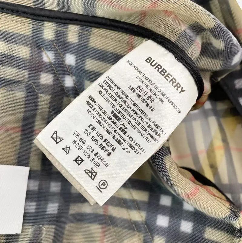Burberry Burberry Multicolor Women's Coat Size ONE SIZE - 5 Thumbnail