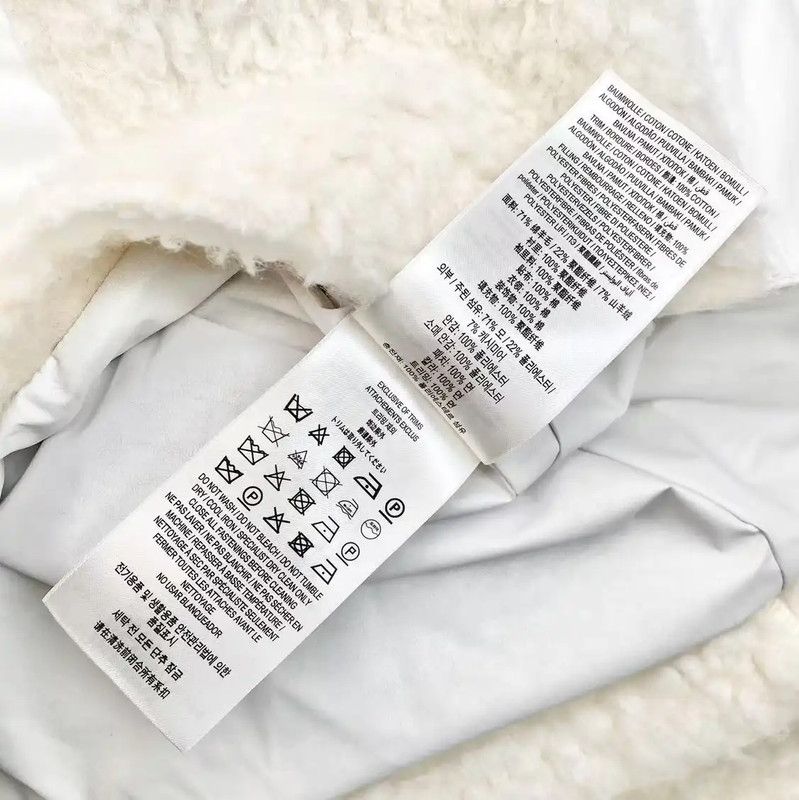 Burberry Burberry Cream Wool Women's Jacket Size ONE SIZE - 5 Thumbnail