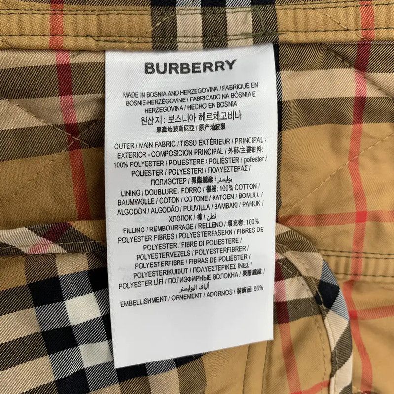 Burberry Burberry Military Green Cotton Jacket for Women Size XS / US 0-2 / IT 36-38 - 7 Thumbnail