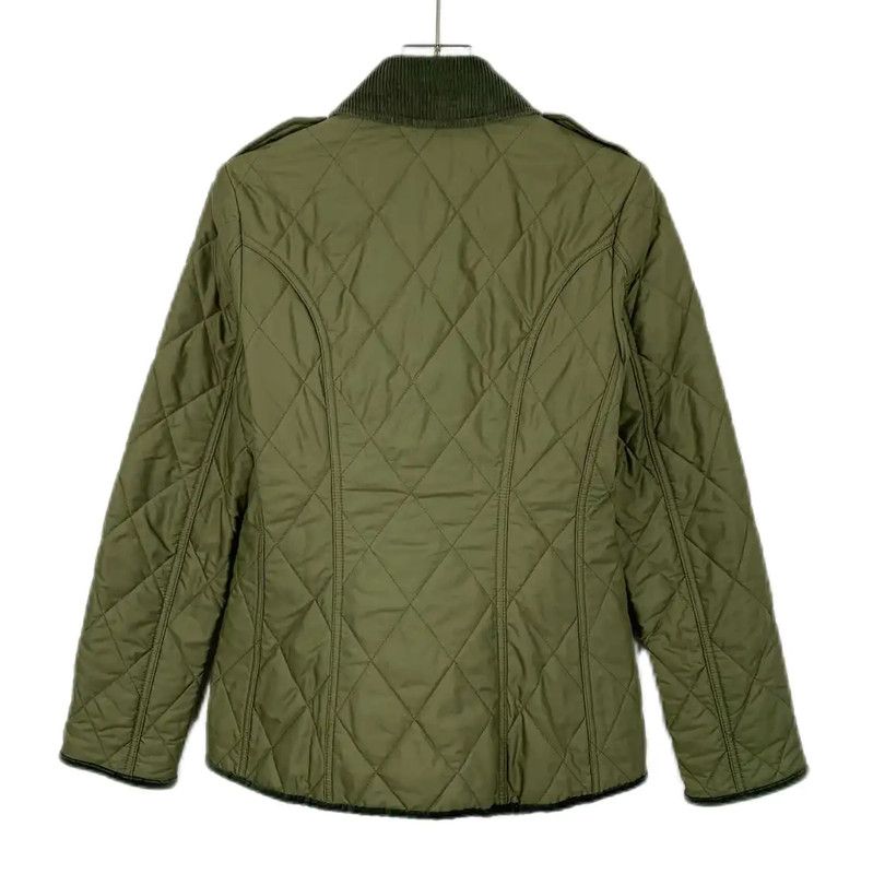 Burberry Burberry Military Green Cotton Jacket for Women Size XS / US 0-2 / IT 36-38 - 2 Thumbnail
