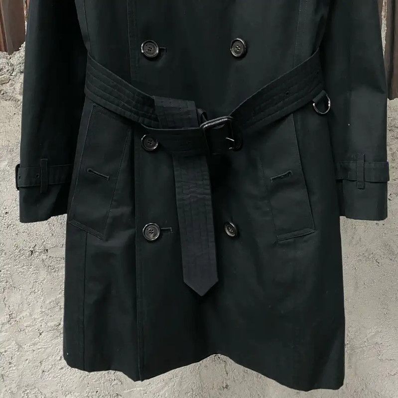 Burberry Burberry Women's Long Black Coat for Spring/Fall Size ONE SIZE - 4 Thumbnail