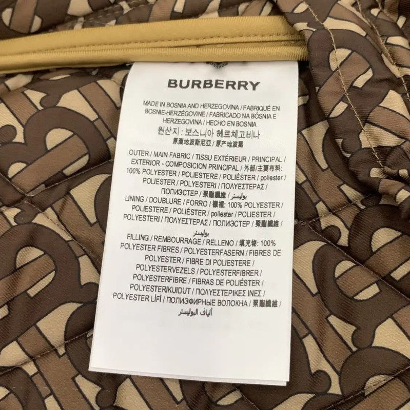 Burberry Burberry Quilted Brown Women's Jacket Size XS / US 0-2 / IT 36-38 - 7 Thumbnail