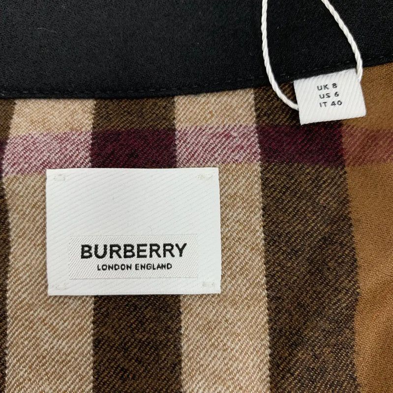 Burberry Burberry Deep Brown Wool Women's Shirt Size M / US 6-8 / IT 42-44 - 5 Thumbnail