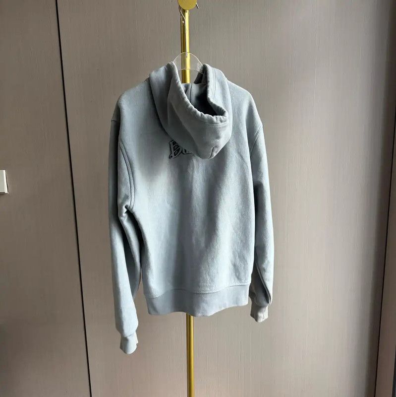 Burberry Burberry Light Blue Cotton Women's Hoodie Size S / US 4 / IT 40 - 2 Thumbnail