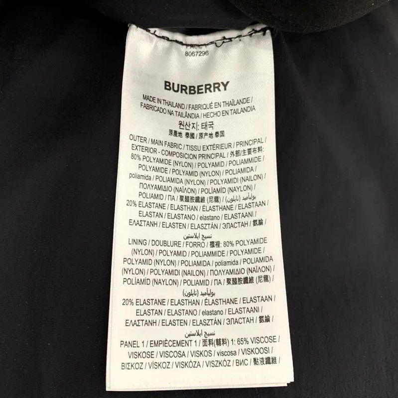 Burberry Burberry Women's Black Padded Down Coat Size S / US 4 / IT 40 - 6 Thumbnail