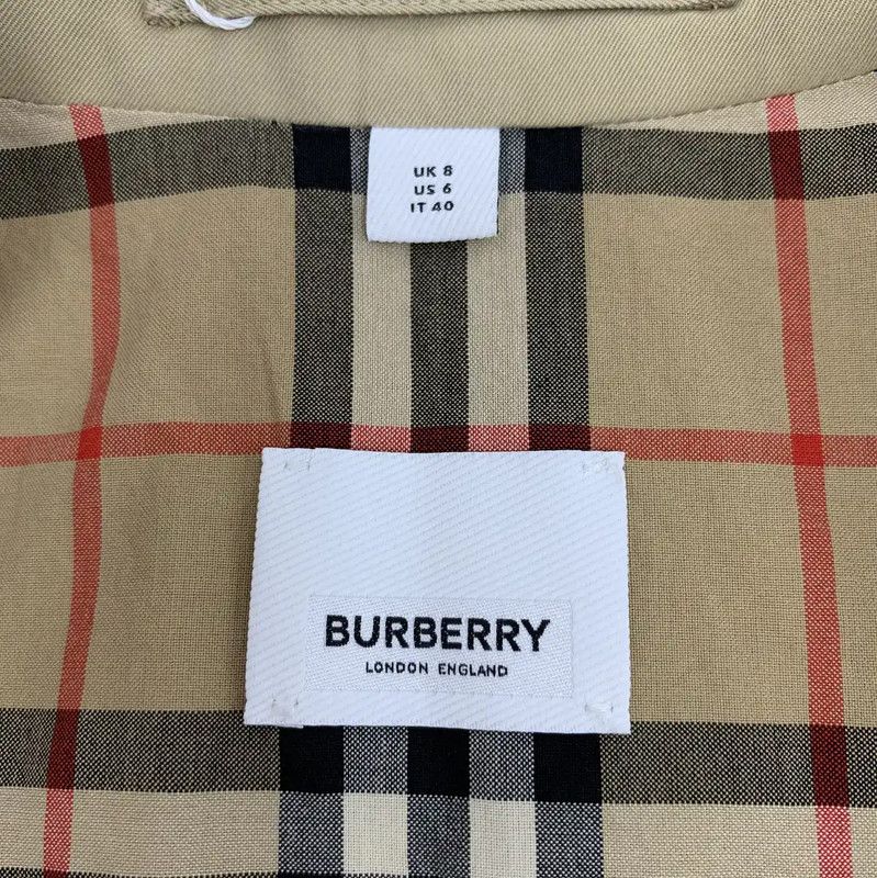 Burberry Burberry Brown Cotton Women's Trench Coat Size M / US 6-8 / IT 42-44 - 5 Thumbnail