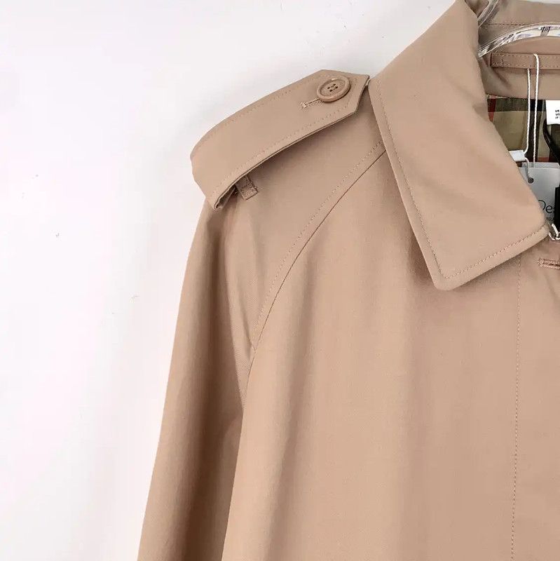 Burberry Burberry Pink Cotton Women's Trench Coat Size XS / US 0-2 / IT 36-38 - 3 Thumbnail