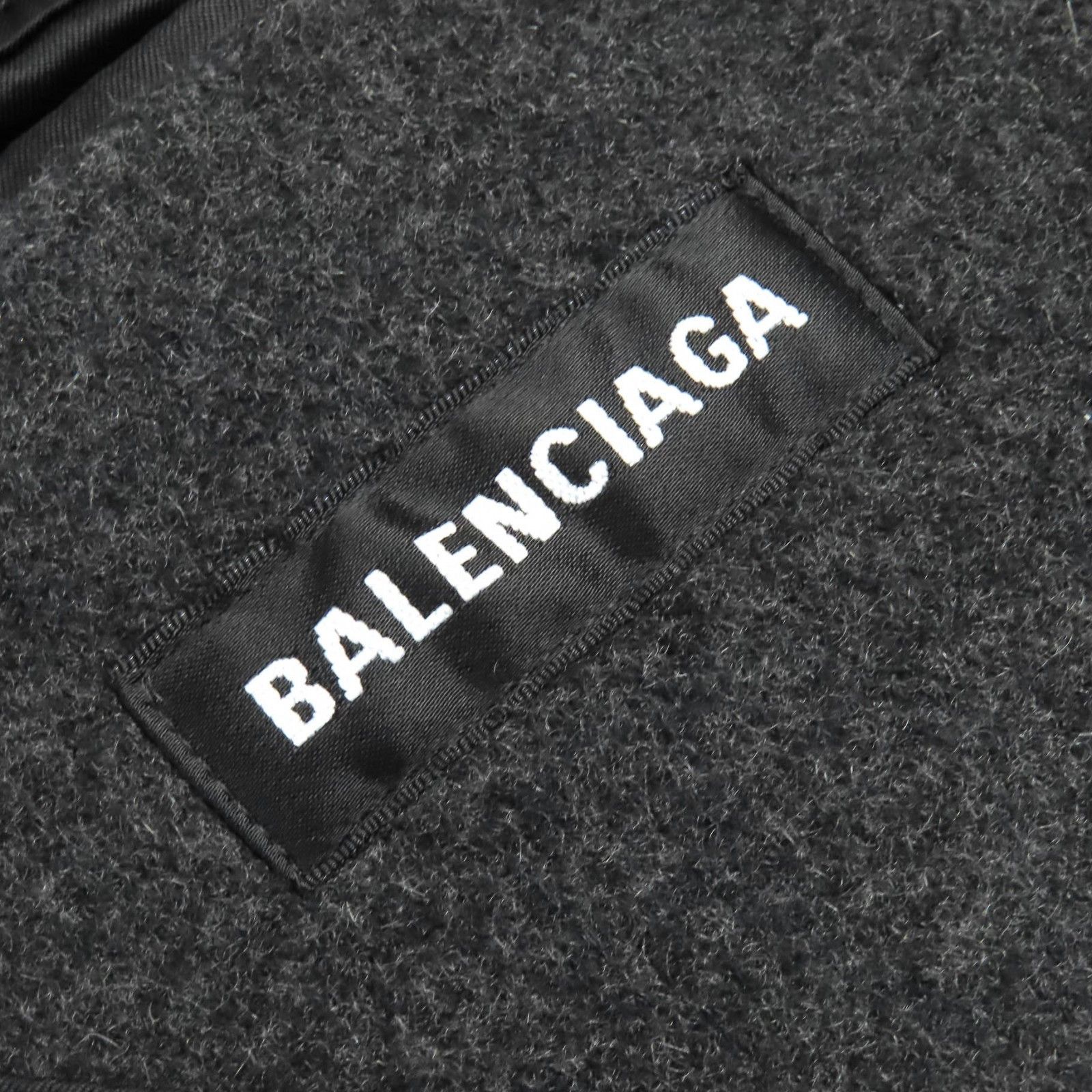 Balenciaga Balenciaga Balenciaga SHIFTED COAT Cashmere Coat Natural Material Outerwear 595272 DUTY FREE for USA Size ONE SIZE - 6 Thumbnail